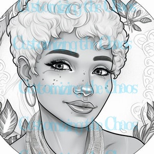 Amyra Coloring Page