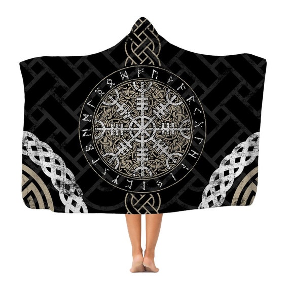celtic hooded blanket