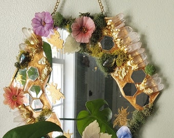 Honey BEE-utiful Goddess Mirror