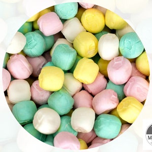 Melt In Your Mouth Mini Pastel Mints Pillow Soft Mints Adorable After Dinner Mints Baby Shower, Wedding, Easter Candy image 4