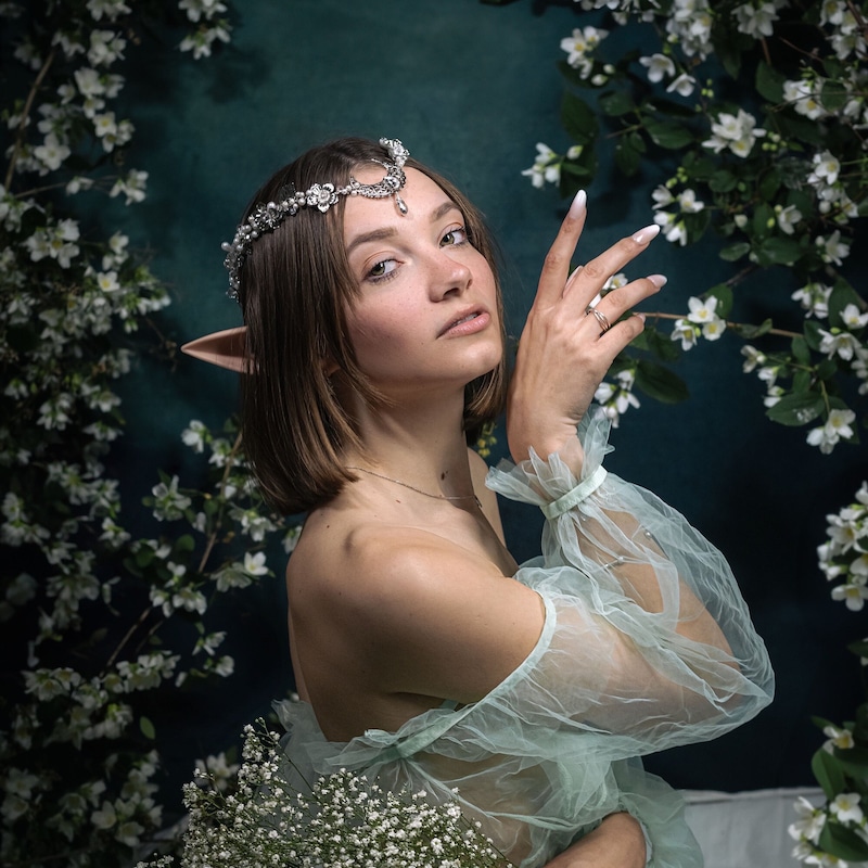 woodland elf headpiece