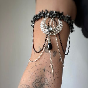Black Arm Cuff Etsy Canada