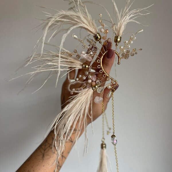 Ear Feathers Cosplay Etsy