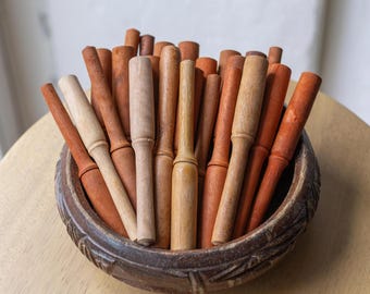 Wood Percussion Guiro 4 inch Sticks - 3 pack