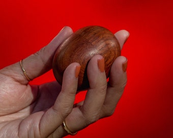 Wood Egg Shaker Musical Instrument