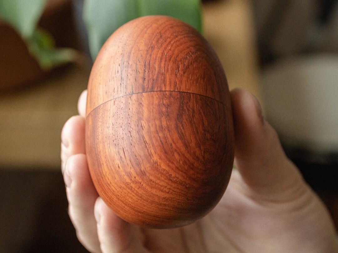 Large Wood Egg Shaker Musical Percussion Instrument Etsy
