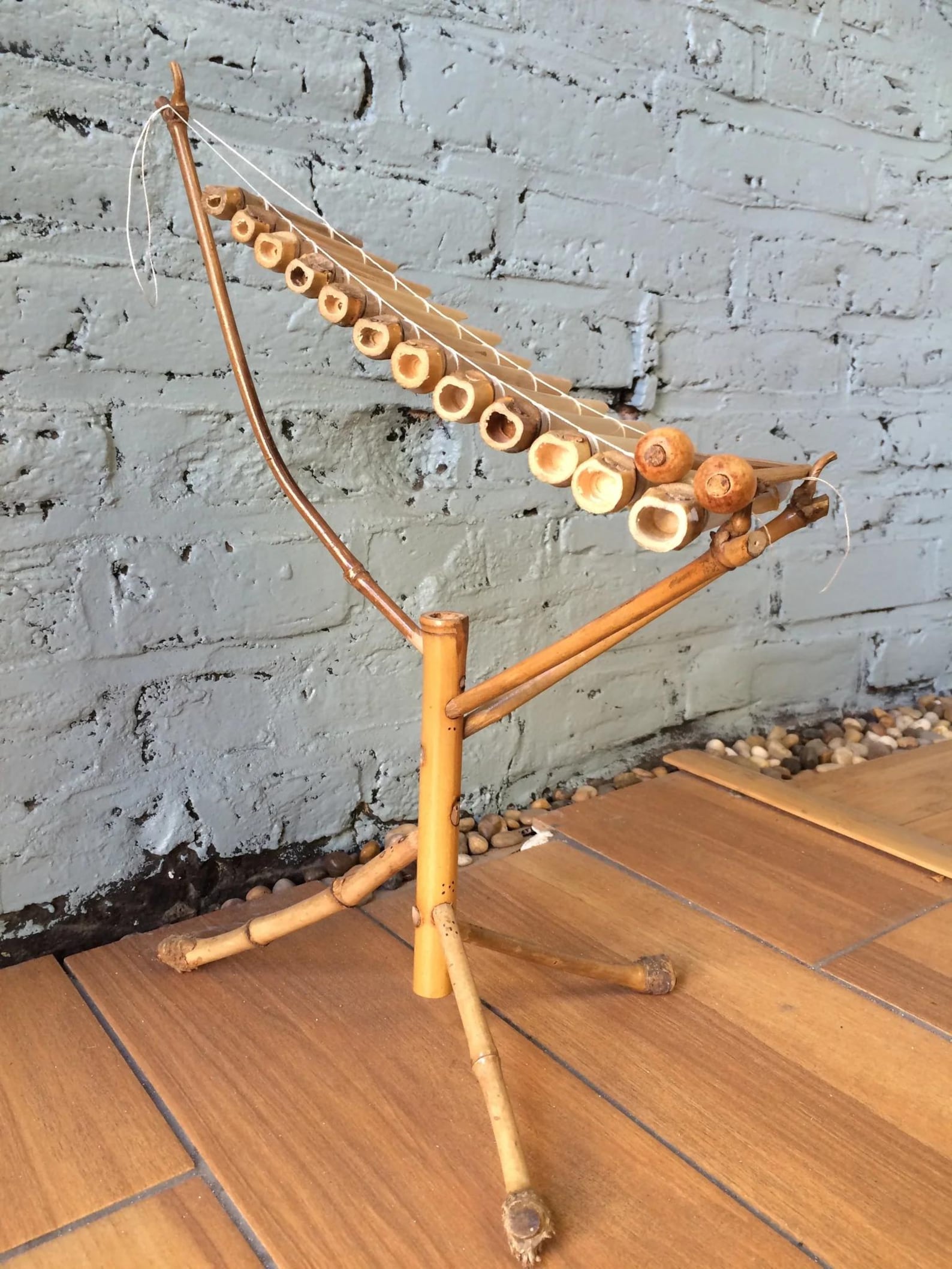 T Rung Instrument Bamboo Xylophone - Mini T'rung - Etsy