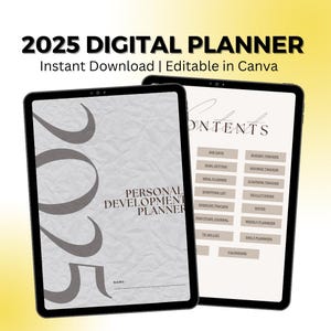 Self-Care Planner 2025: Organization for GoodNotes & Notability - Digital iPad Planner for Mindfulness Goal Setting Organization