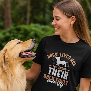 Dackel Liebhaber T-Shirt, Dackel Geschenk, Haustier Eltern T-Shirt, niedliches Geschenk Hundeliebhaber T-Shirt