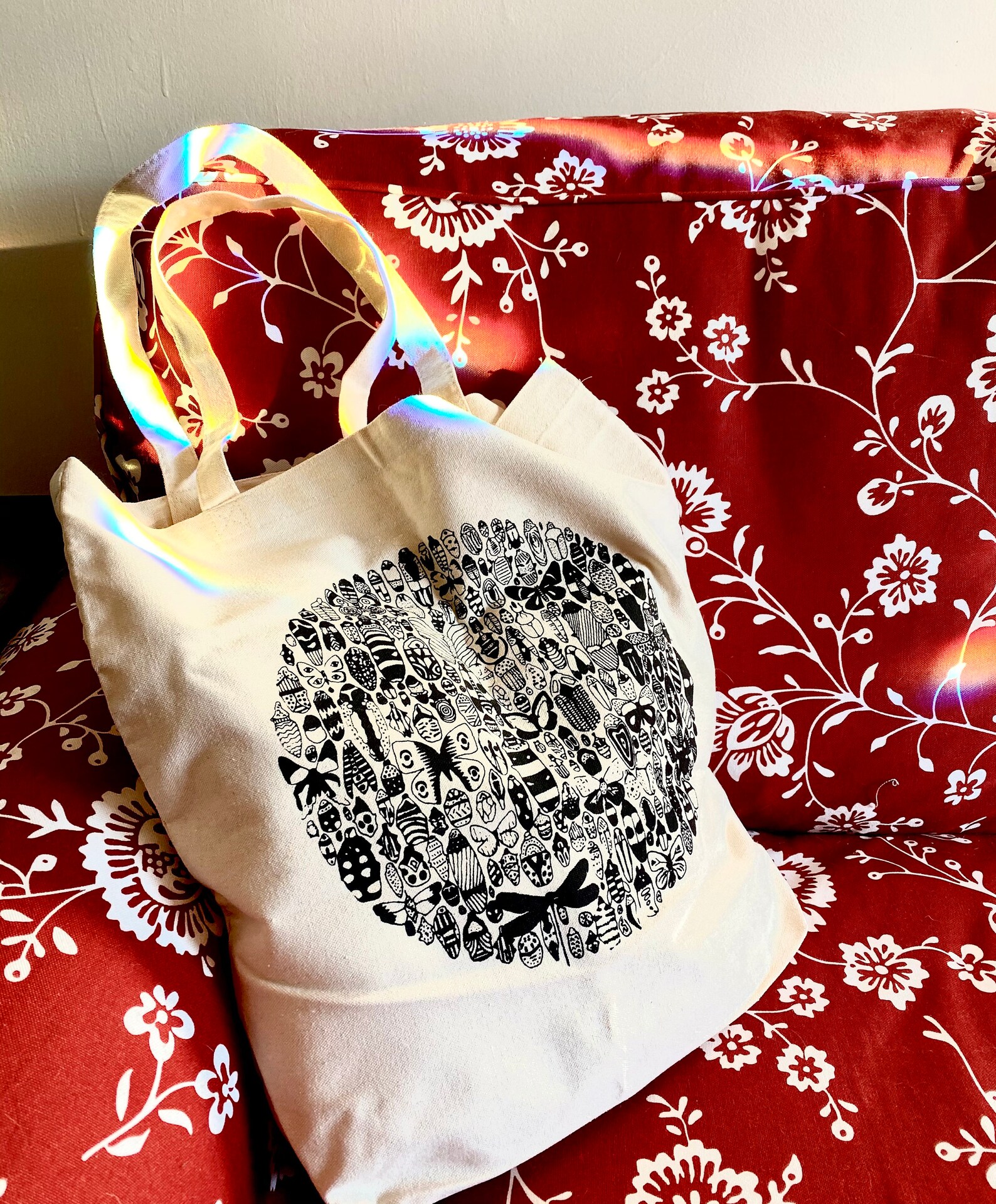 Unique Insect Collection Tote Bag Etsy