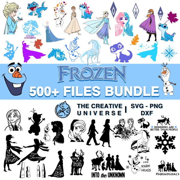 Frozen SVG bundle , snowflakes,  SVG Bundle Files, svg ,png ,dxf ,Cut Files ,Cricut