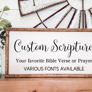 Custom Wood Sign, Personalized Wood Sign, Custom Sign for Home, Framed Wood Sign, Custom Wall Decor, Custom Wood Art Home Decor,Gift For Her