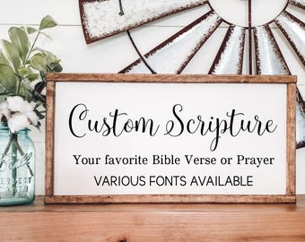 Custom Wood Sign, Personalized Wood Sign, Custom Sign for Home, Framed Wood Sign, Custom Wall Decor, Custom Wood Art Home Decor,Gift For Her