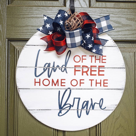 Door Hanger Fourth of July Door Hanger Fourth of July