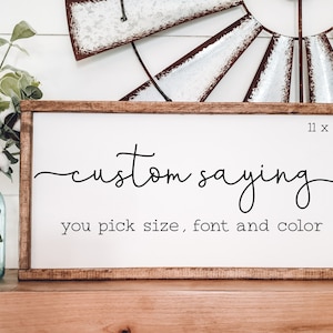 Personalized Wood Sign, Custom Wood Sign, Custom Quote Sign, Wood Sign Quotes, Personalized Home Decor, Wall Art, Established Name Sign