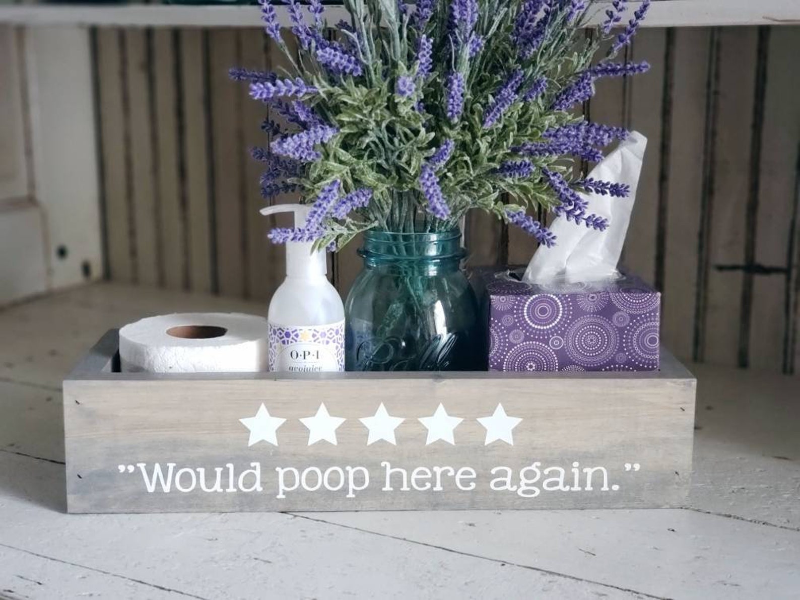 Hello Sweet Cheeks Box Bathroom Wood Box Toilet Paper Etsy