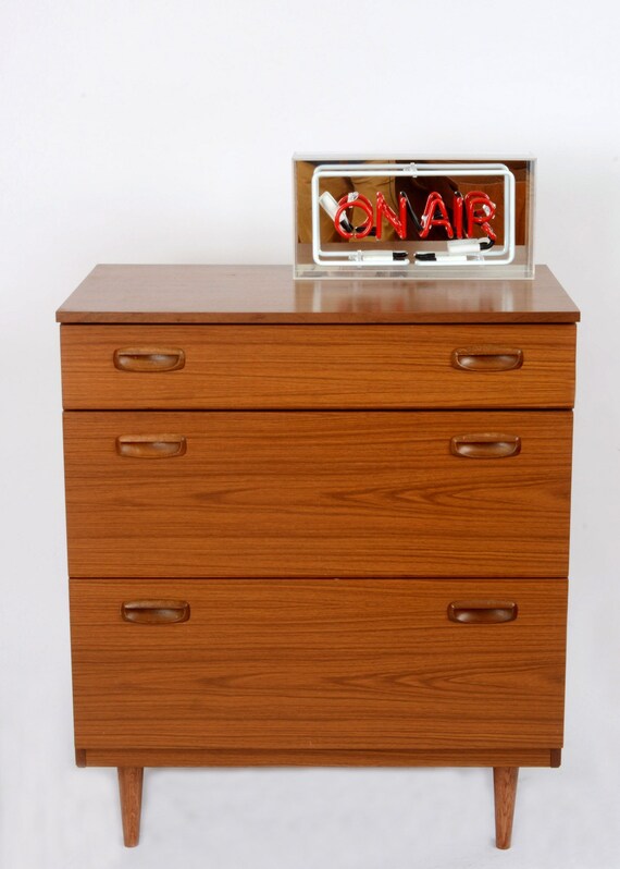 Mid Century Schreiber Chest Of Drawers Etsy