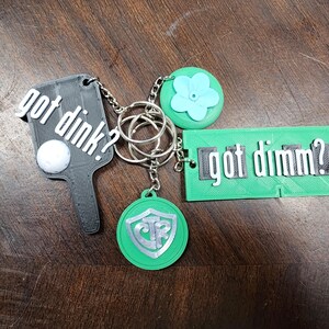 3D Printed Keychains