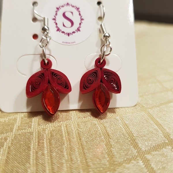 Cooling paper earrings best sale