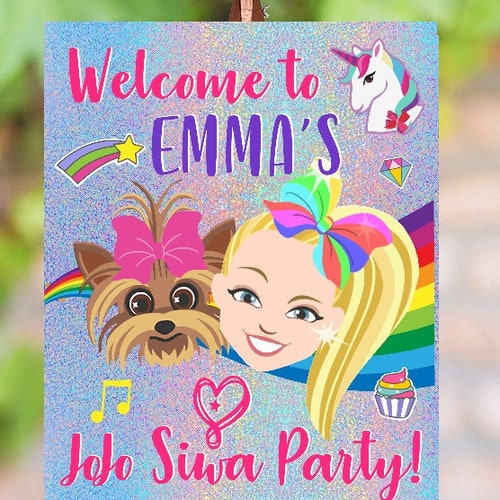 Jojo Siwa Invitation - Etsy