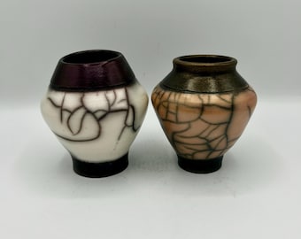 Little Naked Raku Vases