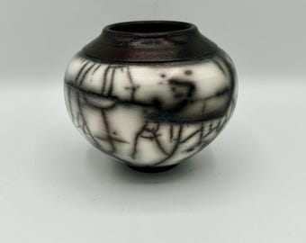 Naked Raku Vase