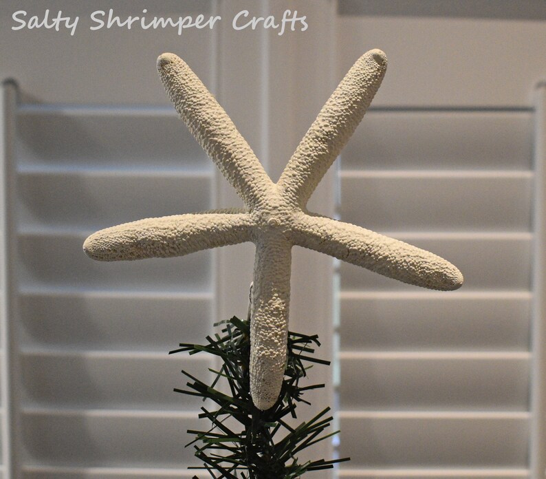 White Starfish Tree Topper image 1