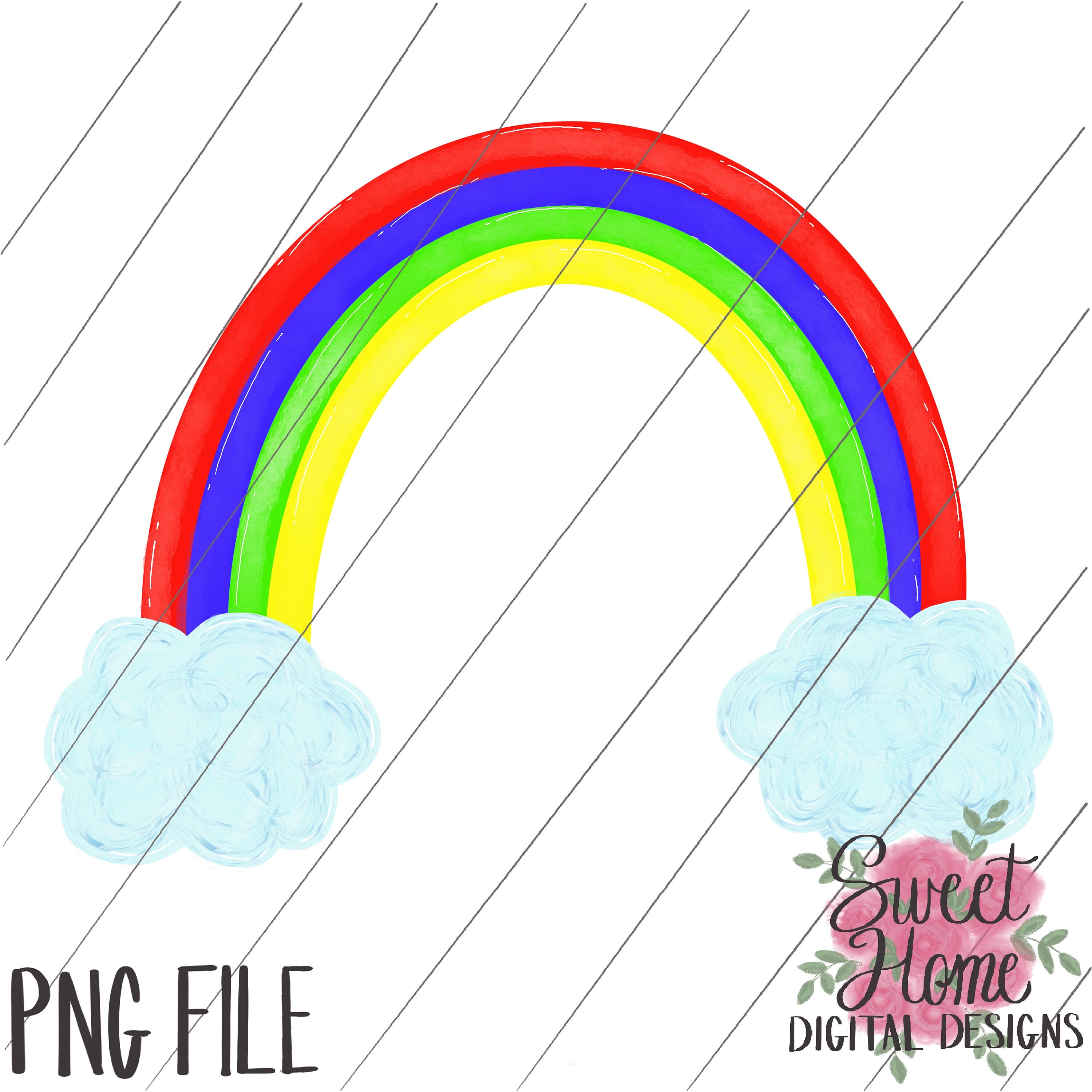 Arc en ciel Bundle avec et sans bébé PNG de couleurs primaires pour ...