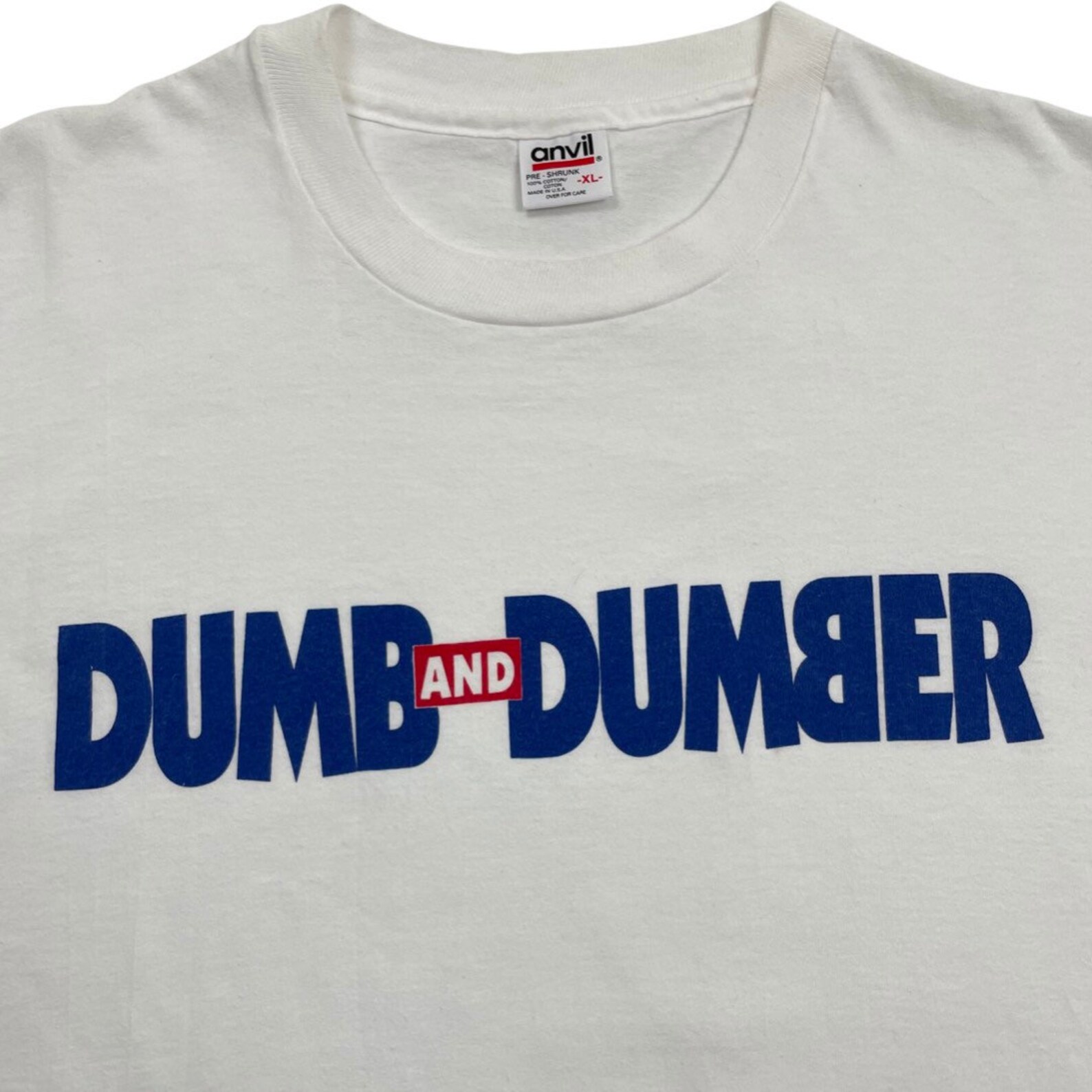 Vintage Dumb and Dumber movie promo shirt | Etsy