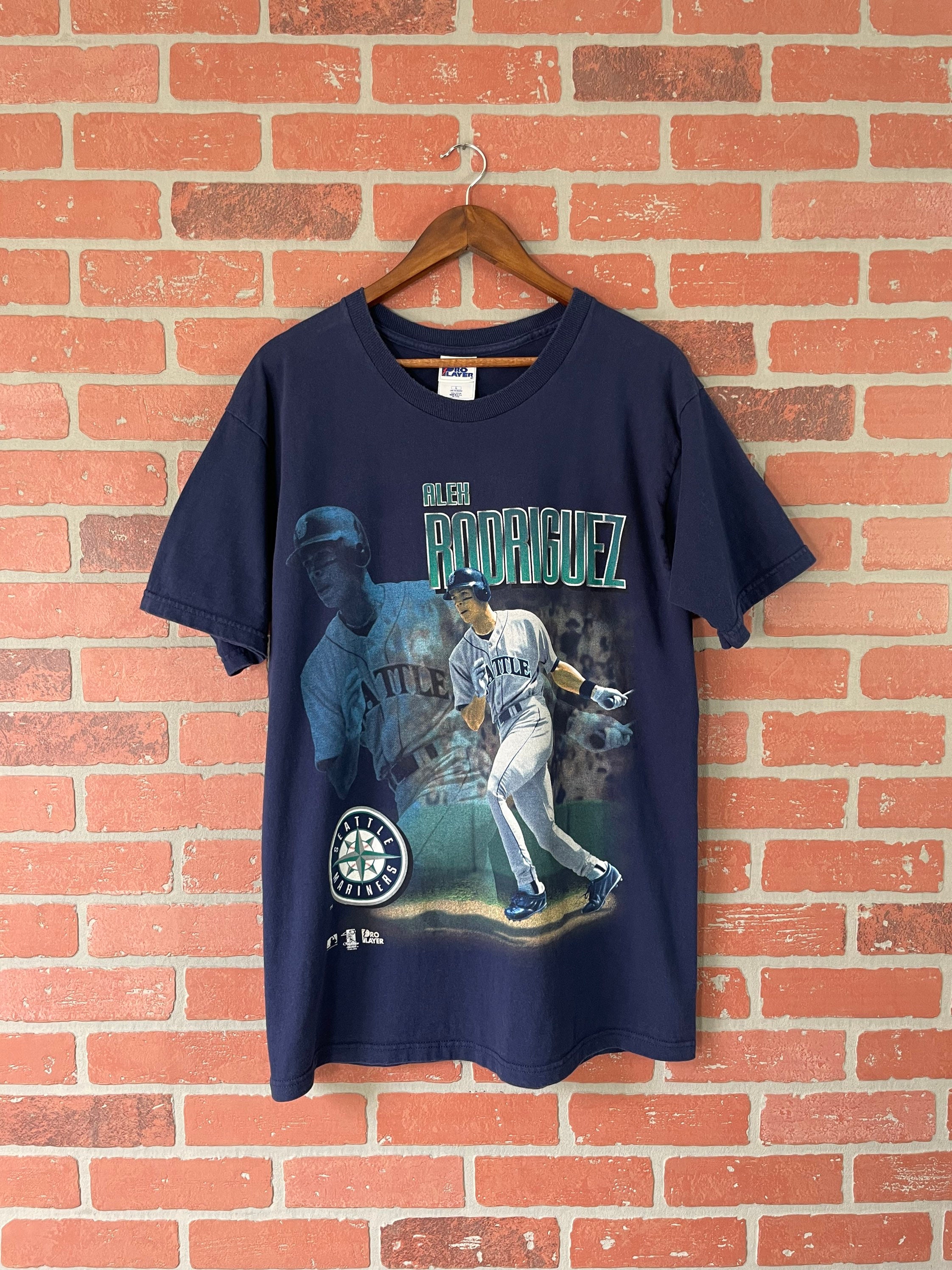 Bigthangthrowback Vintage Seattle Mariners Alex Rodriguez Shirt
