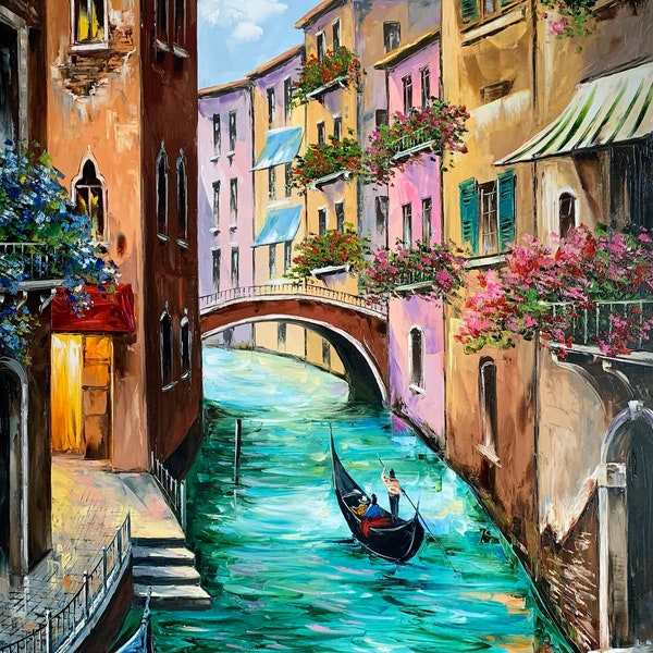 Italy art Venice Art Print Digital download Venice Italy Wall decor Gift Venice painting