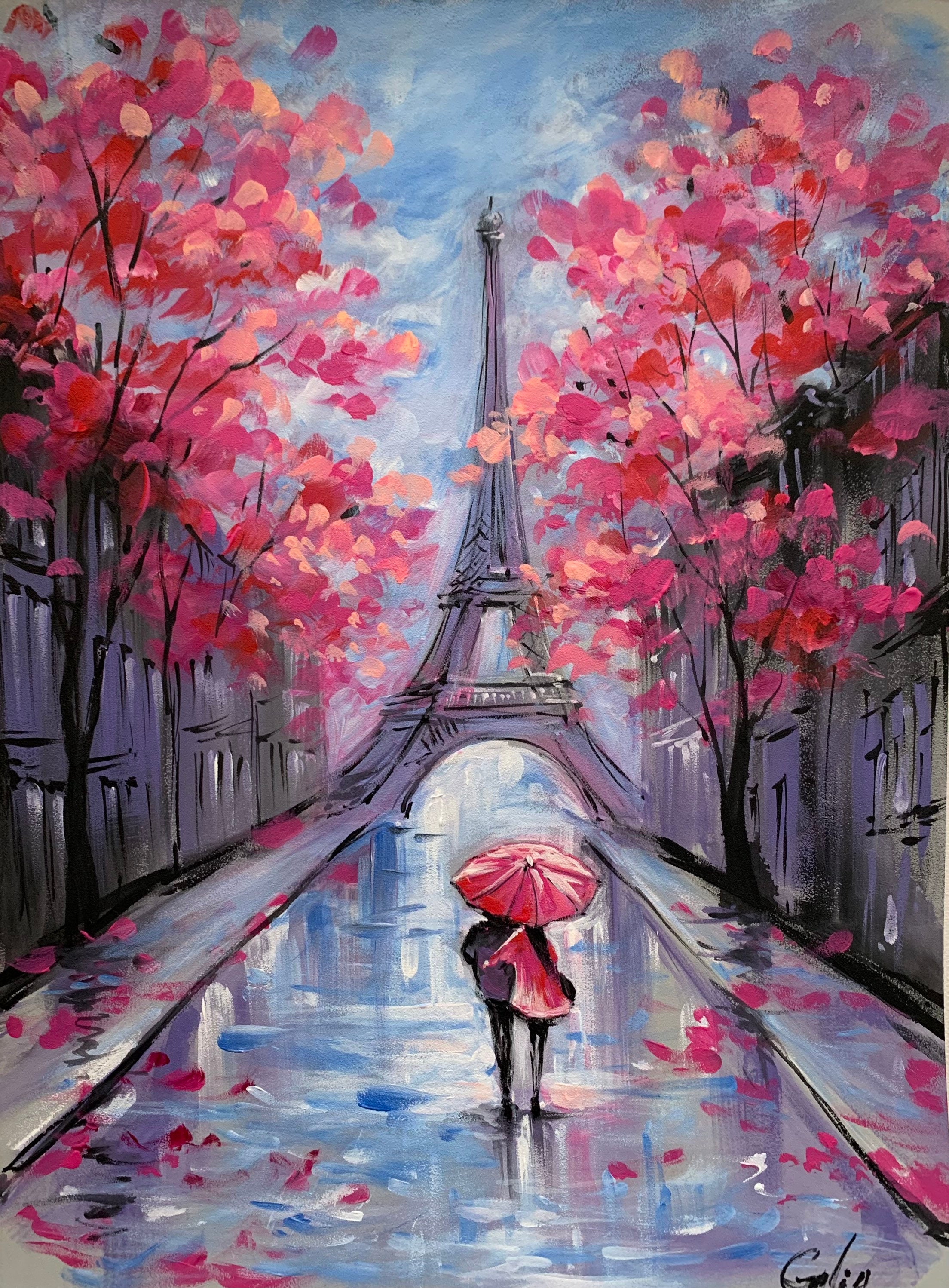 Paris painting discount