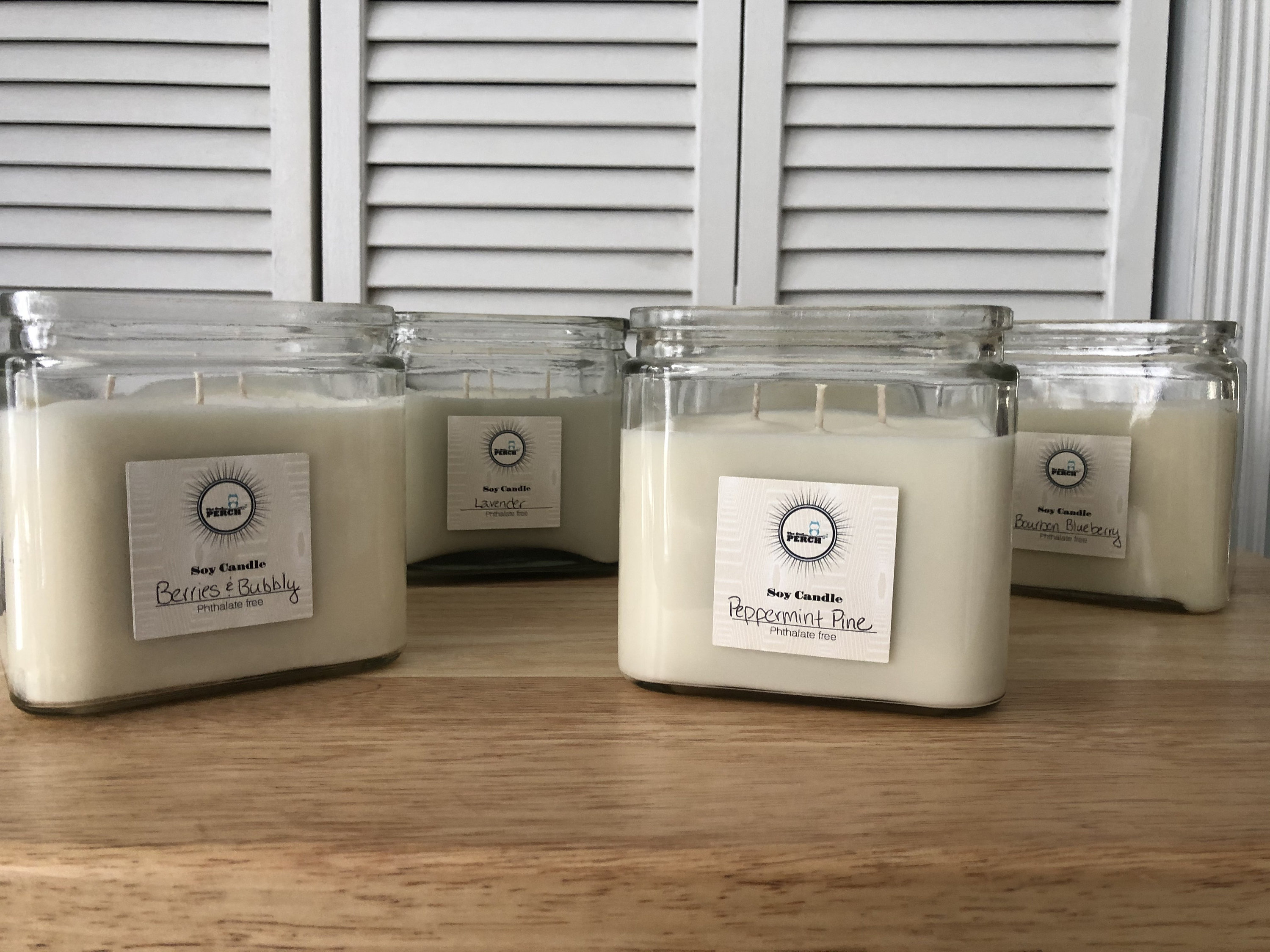 Large 24oz Four Wick Scented Soy Candles Ecofriendly Etsy