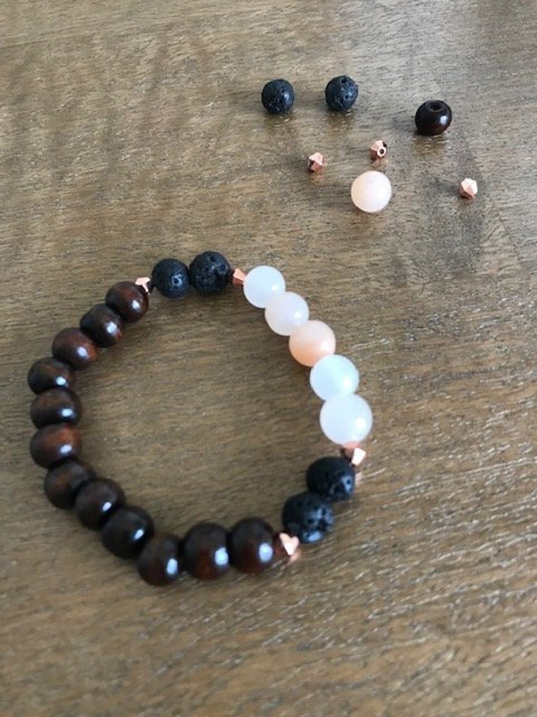 My Favoriteessential Oil Lava Bead Bracelet Etsy
