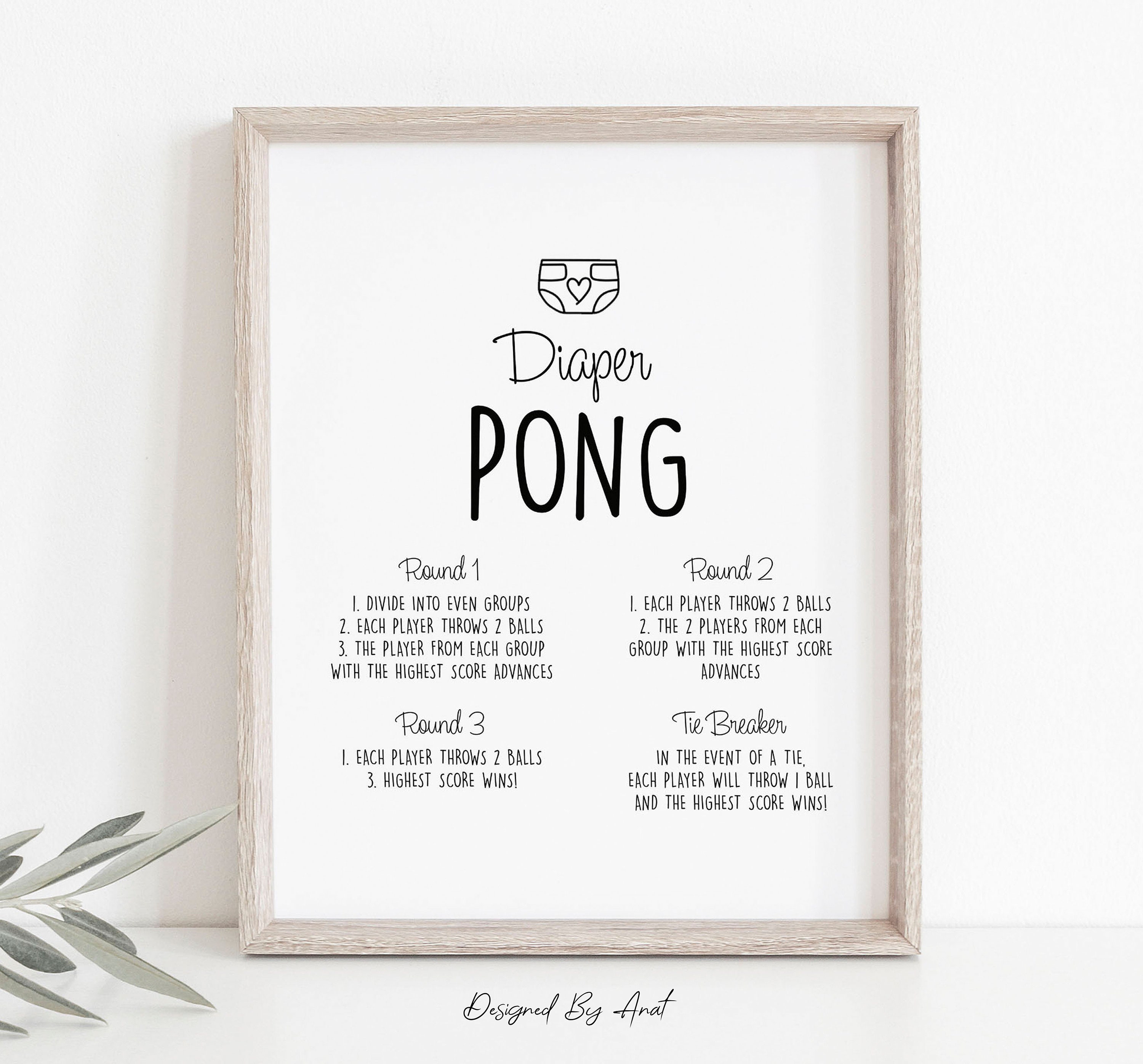 diaper-pong-baby-shower-game-table-sign-simple-black-and-etsy-sterreich