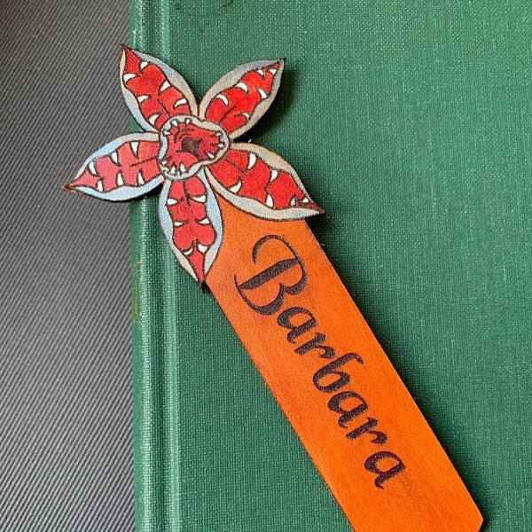 Demigorgon Customizable Leather Bookmark