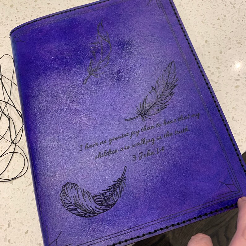 Customizable Leather Journal Cover Etsy Canada