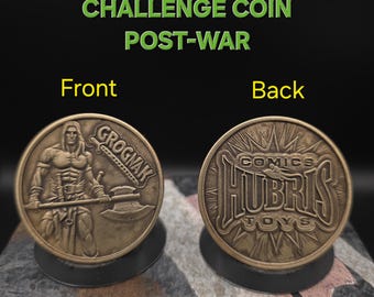 Fallout Grognak The Barbarian Brass Challenge Coin