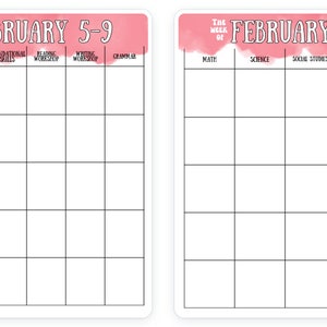 Teacher Planner Template in Canva - COMPLETELY EDITABLE and Customizable!