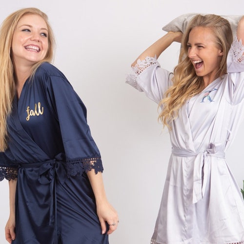 Bridesmaid Robes Set of 1 2 3 4 5 6 7 8 9 10 11 12 13 14 15 Etsy