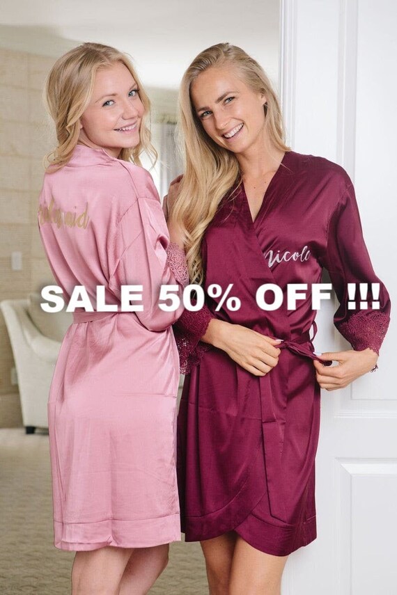 bridesmaid robe sets