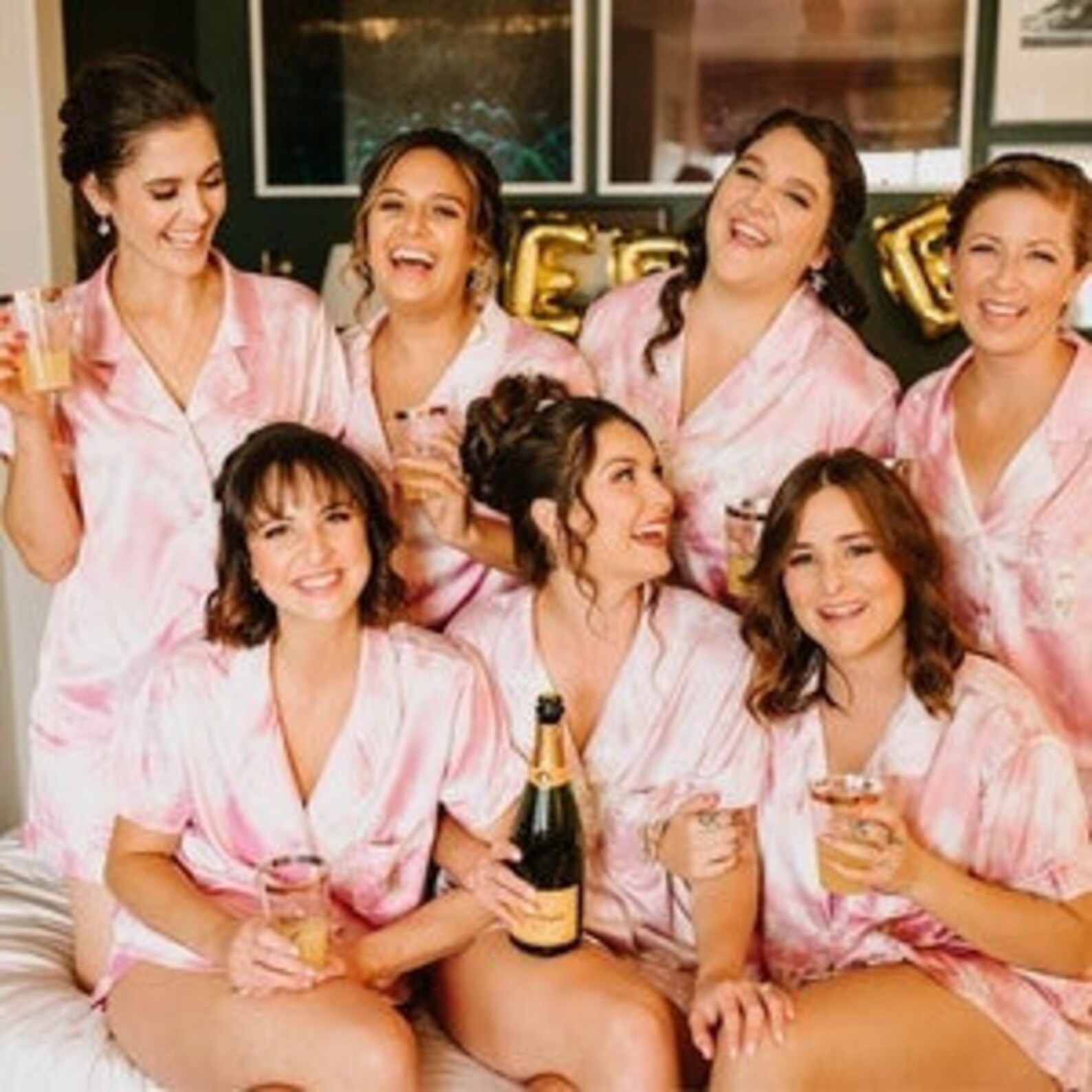 Tie Dye Bridesmaid PJ Sets Bridal Pajama Sets Tiedye Etsy Canada