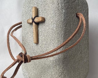 Anchored in Faith|Hand Carved Limestone|Prayer Stone Sculpture|Christian Desk Altar, Devotional Decor