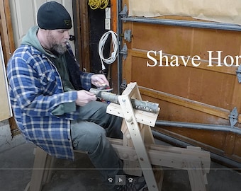 Shave Horse/Spoon Mule Woodworking Bench Plans