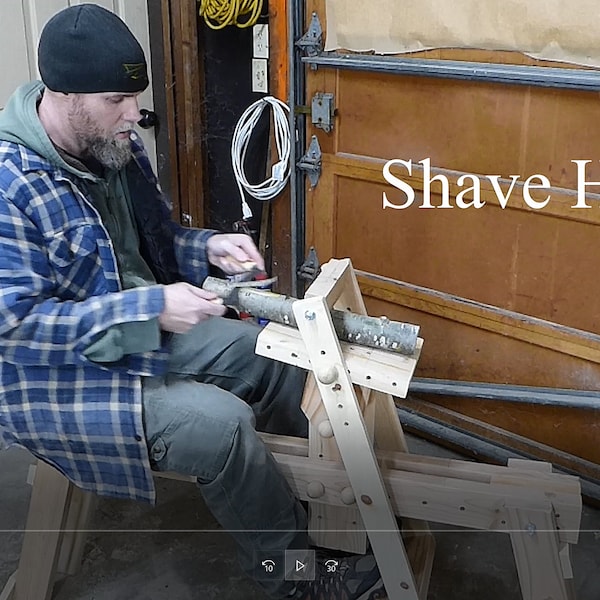Shave Horse/Spoon Mule Woodworking Bench Plans