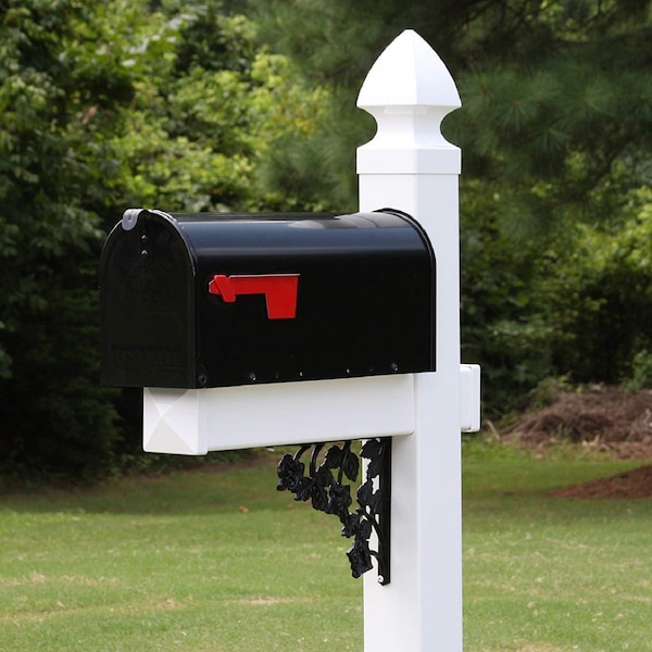 Gothic Mailbox Post Etsy