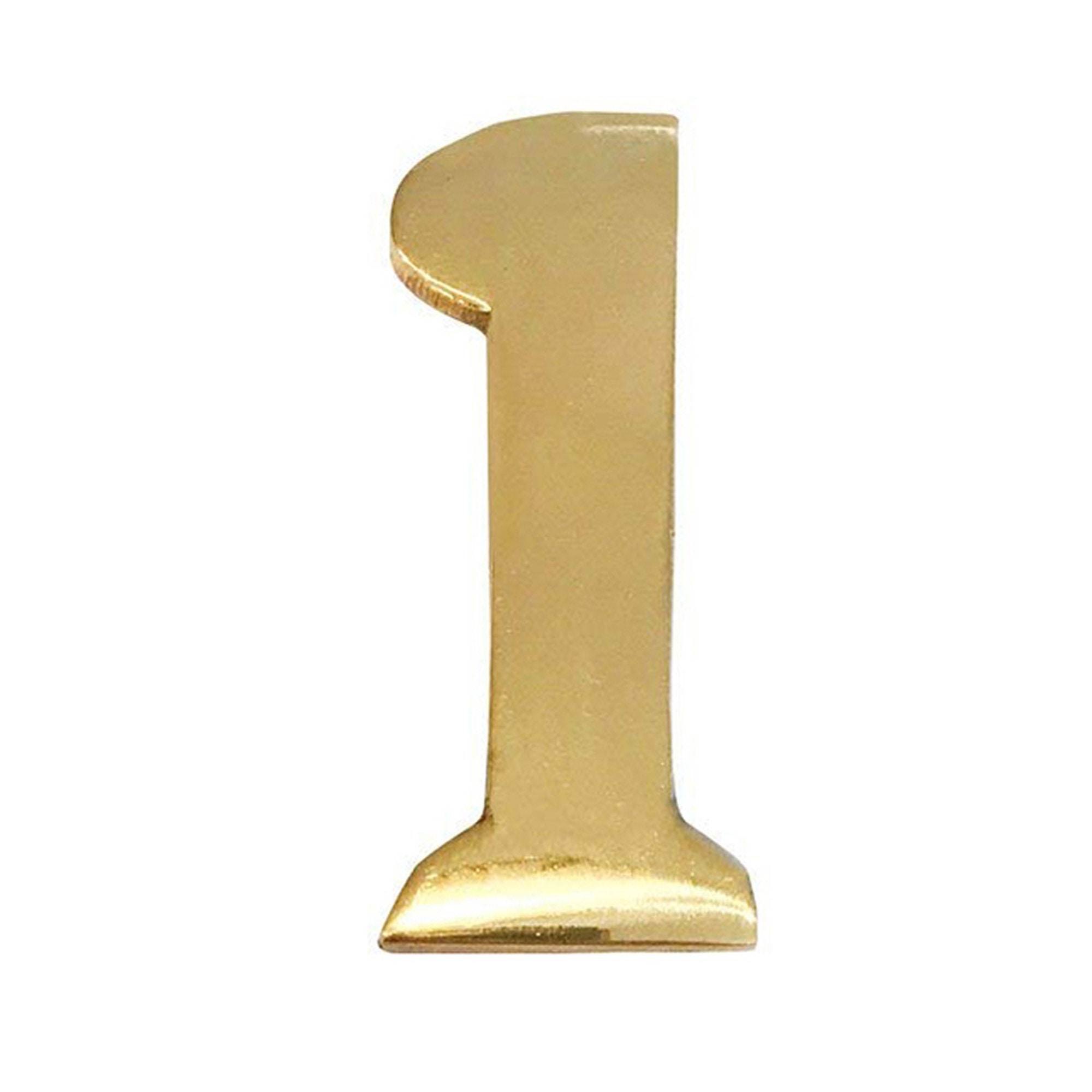 2 Inch Brass Mailbox Numbers – Self Adhesive Williamsburg Font - Etsy
