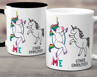 Gift for Employee, Unicorn Mug for Employee, Employee Appreciation Gift, Other Employees Coffee Mug