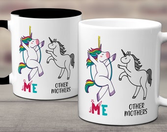 Mother's Day Gift, Mother's Day Mug, Birthday Gift for Mother, Mom Christmas Gift, Mother Unicorn Coffee Mug
