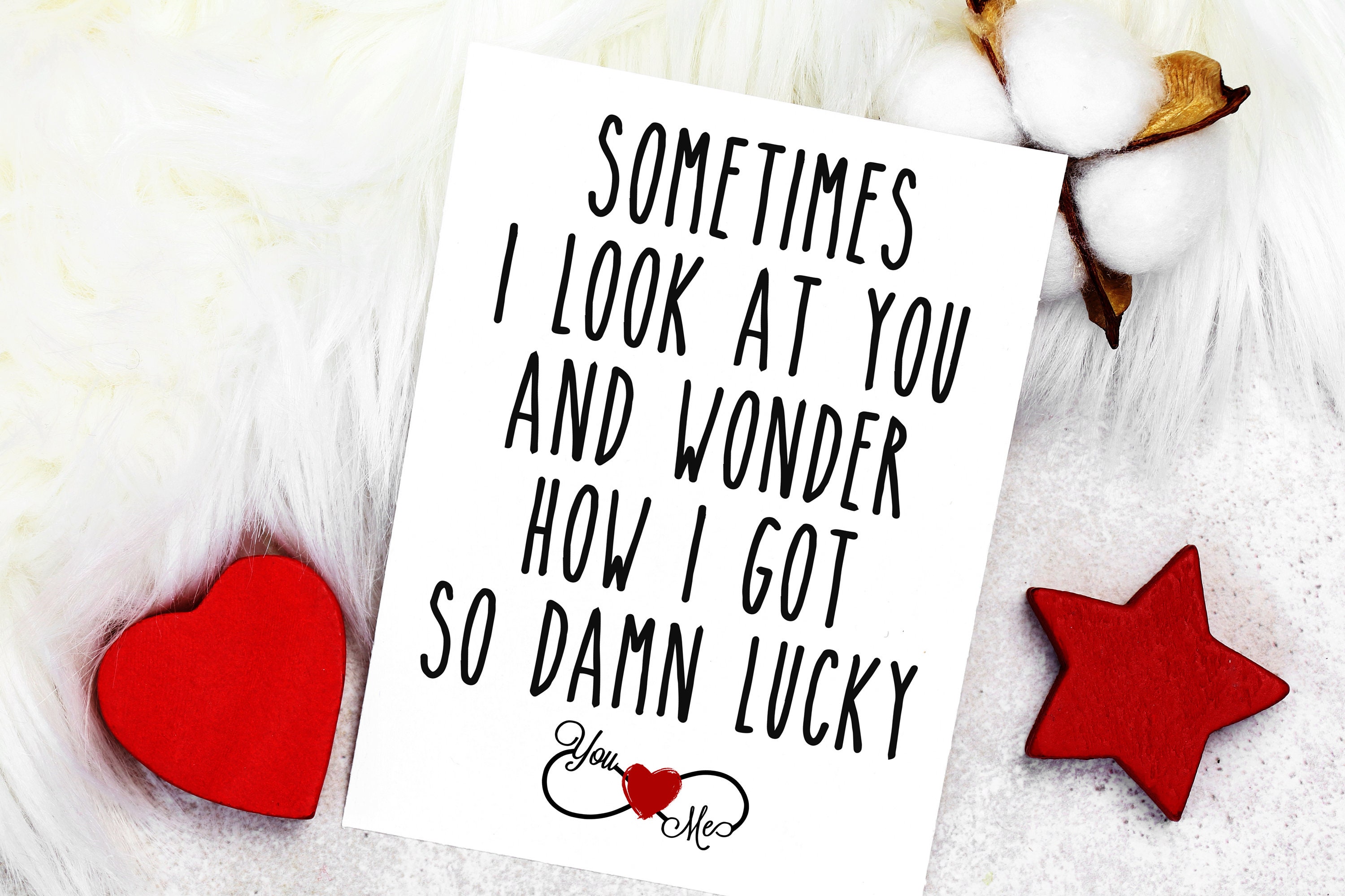 Funny Valentines Day Card for Him, Cards for Husband, Boyfriend Card ...